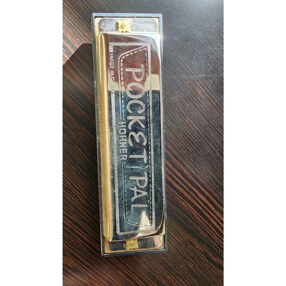 Vintage Hohner Pocket Pal Harmonica - Classic Hohner Blues Harmonica - Picture 3 of 7